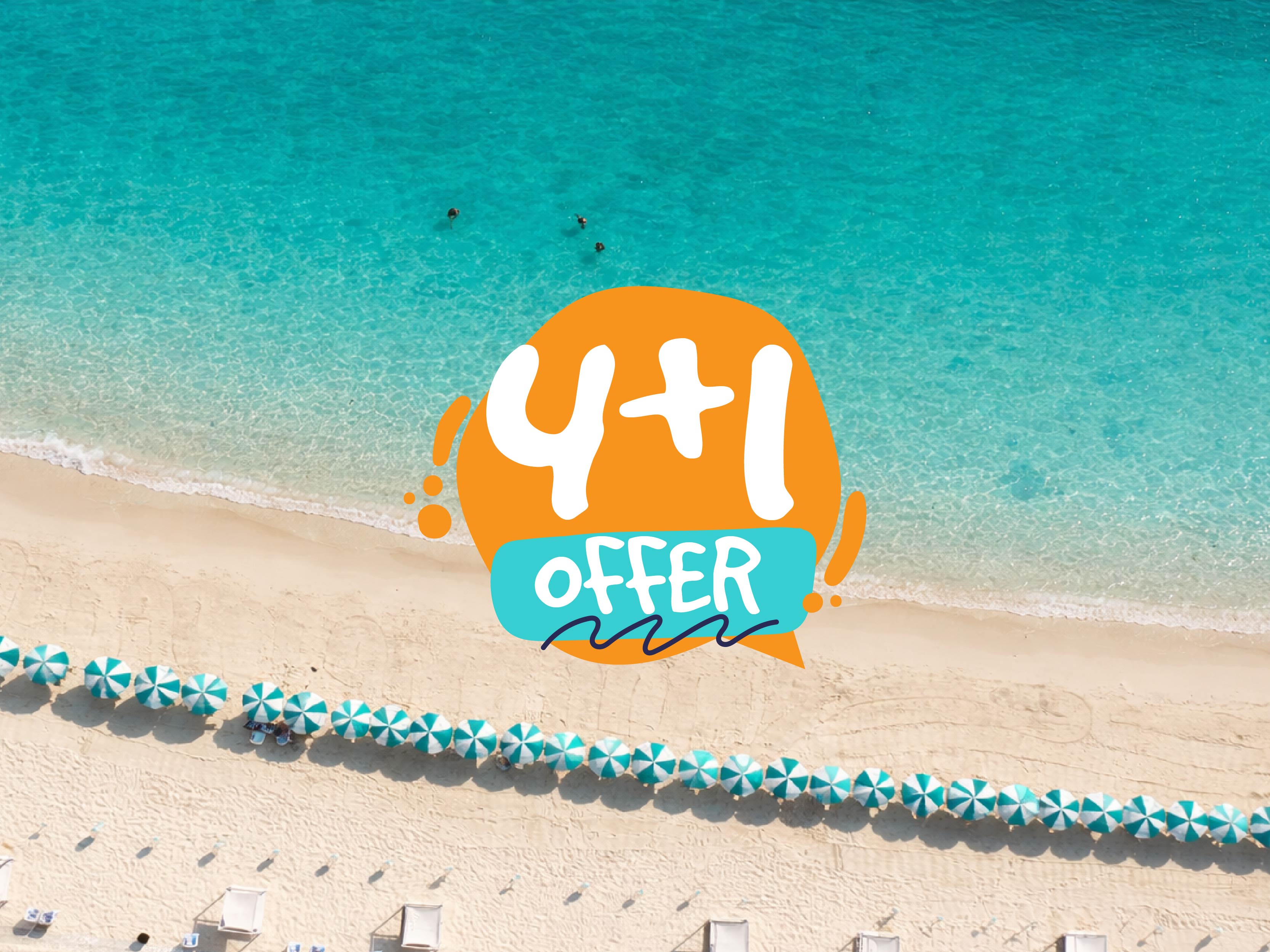 Book 4 Nights and get 1 Night Free